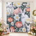 thumbnail image 4 of Easter Shower Curtain 70x90 Inches Waterproof Polyester Bathroom Decor with 12 Hooks, Multicolor Holiday Theme for Tub and Shower, 4 of 6