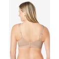 thumbnail image 2 of Comfort Choice Women's Plus Size Cotton Wireless Lightly Padded T-Shirt Bra, 2 of 6