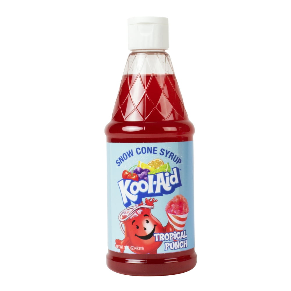 KoolAid Tropical Punch Snow Cone Syrup, 16 Fl Oz