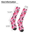 thumbnail image 2 of Sigee Panda Heart Valentine Pink for Socks for Men Women Gifts for Him Boyfriend Teenage Boys Stocking Stuffers, 2 of 6