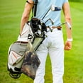 thumbnail image 5 of Pofeuu Jungle Dinosaur Print Premium Golf Towel with Carabiner Clip Absorbent Microfiber Waffle Pattern Golf Towel for Golf Bag Trolly Belt Loop, 5 of 8