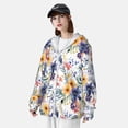thumbnail image 3 of Lsque Lilies Flowers UPF 50+ Lightweight Sun Protection Men's Women's Long Sleeve Shirt, Hoodie Performance -Small, 3 of 9