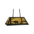 thumbnail image 2 of Meyda Tiffany 130626 33" L Bear At Lake Island / Billiard Fixture - Bronze, 2 of 5