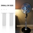 thumbnail image 3 of GARVALON Down Rods For Ceiling Fan 4Pcs White Plastic Adjustable Head General Users Office Use, 3 of 8