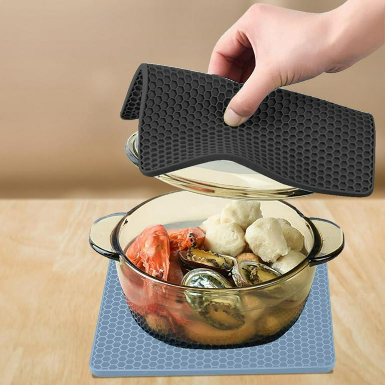 Tohuu Heat Resistant Counter Mat Waterproof Silicone Placemat