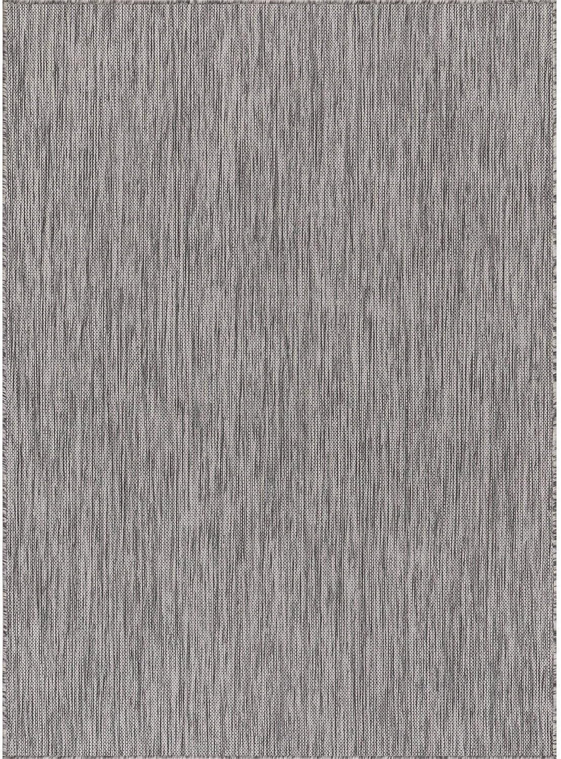 CAMILSON Solid Washable Waterproof Outdoor Indoor Area Rug Natural 5x7