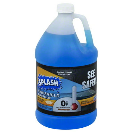 SPLASH 234357 1 Gal. Windshield Washer Plastic (Best Winter Windshield Washer Fluid)