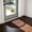 D, variant on NWOKYZGH Half Round Bath Mat, Bathroom Rugs, Water Absorbent Floor Mats, Washable Bathroom Shower Mat Area Rugs