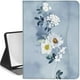 thumbnail image 1 of wonim11 Feams Case for iPad (A16) 11th Generation 11 Inch 2025, iPad 10th Generation Case 10.9 Inch 2022 Flip Stand Auto Sleep Cover with Pencil Holder & Pocket, Blue Floral, 1 of 1
