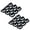 Black, variant on Travelwant 18Pcs/Set Cable Clips with Strong Self-Adhesive, Cable Management TV PC Wire Holder Sticky Tidy and Organizer Cord and Wires
