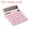 Pink, variant on Uxcell Desk Calculator, 12 Digits Large LCD Display Electronic Calculator Solar Battery Dual Power, Blue