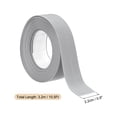 thumbnail image 2 of 2 Rollos de Cinta de Sellado, 0.9" x 10.5Ft Cinta de PVC, Gris, 2 of 6