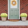 thumbnail image 3 of Artificial Flowers for Outdoors, 12 Bundles Fake Flowers Bulk UV Resistant Daisy Flowers Plastic Greenery Shrub Plant Window Box Flowers for Wedding Garden Home Porch Summer Decor White, 3 of 8