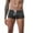 Black, variant on Men's Quick Dry Swim Trunks with Drawstring Low Waist Boxer Shorts for Hot Spring Beach and Swimming Solid Color Blue S