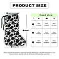 thumbnail image 6 of COEQINE Cow Print Leg Cast Covers Outdoor Leg Protection Cover Foot Cast Cover Reusable Cast Covers for Shower Leg Washable Leg Cast Protector Stylish Cast Socks Cover Medium, 6 of 7