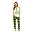 thumbnail image 2 of Lvotionpl Match Family Christmas Pjs, Matching Christmas Pajamas Long Sleeve Top & Pants Set Matching Holiday Family Pajama Xmas Sets, 2 of 4