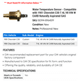 thumbnail image 2 of Water Temperature Sensor - Compatible with 1981 Chevy C30 7.4L V8 VIN W CARB Naturally Aspirated GAS, 2 of 2