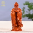 thumbnail image 2 of Rosewood carved Confucius figurine, a statue of Confucius, a Mid-Autumn Festival gift, a Teachers' Day gift from Confucius School, a mahogany gift., 2 of 4