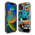 thumbnail image 3 of MUNDAZE Apple iPhone XS/X Shockproof Clear Hybrid Protective Phone Case Lowrider Painting Graffiti Art Cover, 3 of 5
