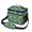 Rooster and Pumpkin, variant on Rooster and Pumpkin Green Pattern Insulated Lunch Box for Women Men, Medium Leakproof Cooler Bag with Adjustable Strap, 10"x6.7"x8"