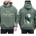 thumbnail image 5 of San Judas Tadeo Hoodie – Double Sided Saint Jude Catholic Pullover, Religious Graphic Hoodie, Unisex Faith Based Apparel for Men and Women, 5 of 7