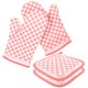 thumbnail image 5 of 2 juegos de guantes protectores para el hogar, resistentes al calor, para cocina y repostería., 5 of 5