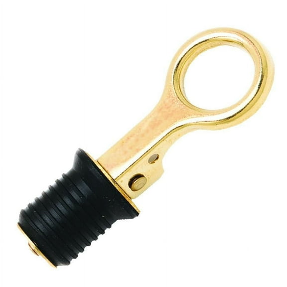 T-H Marine Adjustable Brass Snap Drain Plug Boat Accessory