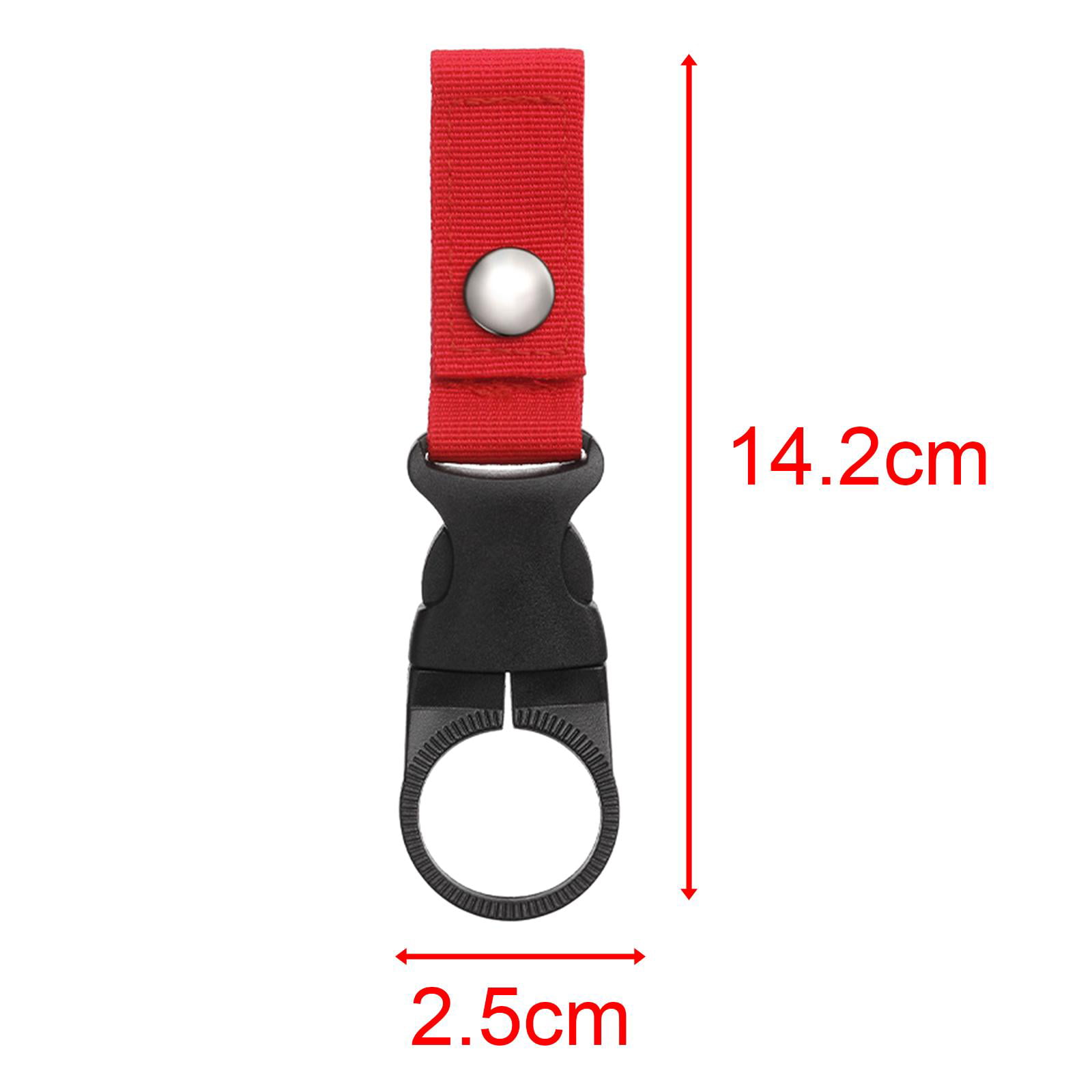 Joie Silicone Ring Carabiner Clip Disposable Water Bottle Drink Holder -  Fits Most Standard Sized Bottles - Red - Bed Bath & Beyond - 30585276