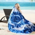 thumbnail image 3 of Beartech 4 Pieces Beach Towel Set,40x70 inches Tie-Dye Beach Towels Soft Camping Travel Towels, Lightweight Quick Dry Pool Towels for Beach Shower Towels Swim Towels Absorbent for Adults, 3 of 9