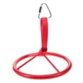 thumbnail image 4 of WEUVEB Kids Outdoor Fitness Gym Rings Red Iron 1Pack Durable And Safe Construction, 4 of 7
