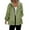 Mint Green, variant on Womens Waterproof Full Zip Jacket with Pockets Mid-weight Windproof Hooded Raincoat Hiking Outdoor Windbreaker (XL, Wine)