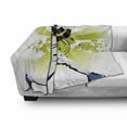 thumbnail image 3 of Baseball Soft Flannel Fleece Blanket, Pitcher Hits the Ball Fast Stars All over the Bat Speed Strong Game Team Graphic, Cozy Plush for Indoor and Outdoor Use, 70" x 90", White Green, by Ambesonne, 3 of 6