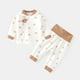thumbnail image 3 of Ropa interior para bebés, traje para niños, otoño e invierno, con hebilla en el hombro, calzoncillos largos de algodón para hombres y mujeres, calzoncillos largos de cintura alta con entrepierna, 3 of 5