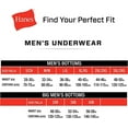 thumbnail image 2 of Hanes Ultimate Men's Ultimate Tagless Briefs with ComfortFlex Waistband-Multiple Packs and Colors, 7 Pack - Blue Assorted, XX-Large, 2 of 5