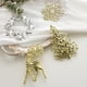 thumbnail image 2 of Christmas Decoration Deer Pendant Electroplating Plastic Xmas Tree Elk Ornaments New Year 2023 Noel Home Decor Navidad 2024 Gift, 2 of 5