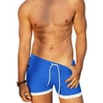 thumbnail image 2 of Swimwear COOFANDY, pantalones cortos tipo bóxer para hombre, color azul, 2 of 6
