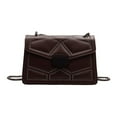 thumbnail image 2 of Bolso de hombro para mujer, tarjetero con cremallera, cartera, bandolera, Café Hugo embrague de hombro para mujer, 2 of 6