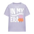 thumbnail image 1 of Peppa Pig  Adult Pregnant Era Mummy Pig T-Shirt, 1 of 6