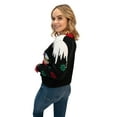 thumbnail image 6 of Jollidays Women's Sweet Gingerbread Button Front V-neck Christmas Cardigan, Sizes S-XL, 6 of 6
