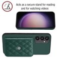 thumbnail image 5 of Allytech Galaxy A54 5G Wallet Case with Hand Wrist, Luxury PU Leather Shockproof RFID Blocking Cards Slots Stand Magnetic Closure Phone Case Cover for Samsung Galaxy A54 5G, Green, 5 of 9