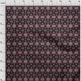 thumbnail image 4 of oneOone Silk Tabby Black Fabric Asian Ikat Sewing Material Print Fabric By The Yard 42 Inch Wide, 4 of 4