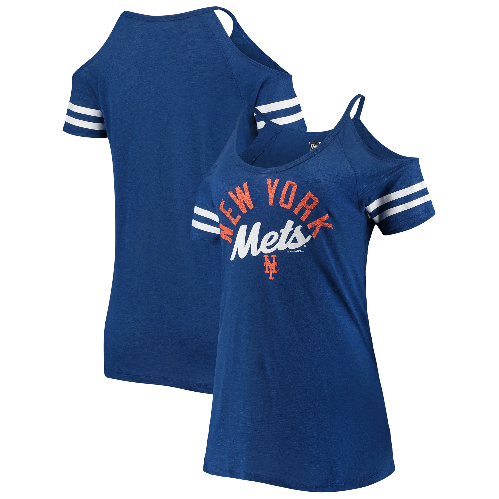 Cold Shoulder T-Shirt - Royal 