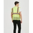 thumbnail image 6 of Toptie US Size Big High Visibility Mesh Safety Vest with Pockets Soft Breathable, 6 of 7