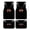 Football Stadium, variant on 4-Piece Car Floor Mats Set, Football Field Crystal Velvet Automotive Front & Rear Floor Liners, Universal Fit for Car, Truck, SUV