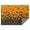 Orange Halloween Bats, variant on Occult Halloween Pattern Rectangle Tablecloth 60"x84",Waterproof Polyester Rectangle Table Cloth, Wipeable Spillproof Polyester Tablecloth for Dining, Camping, Indoor and Outdoor