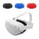 thumbnail image 3 of VR Auricular Frontal Funda Shell Anti-Scratch Anti-Collision Silicone Protector Virtual Realidad Equipo Accesorio Suministros de Gaming Silver sidaley EL005863-02, 3 of 7