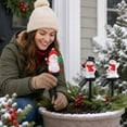 thumbnail image 6 of Solar Christmas Lights Outdoor Featuring Snowman Design with Red Hat and Scarf, Weather-Resistant Outdoor Solar Pathway Lights for Yard and Garden Decoration, Festive Christmas, 6 of 6