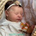 thumbnail image 3 of Muñeca Reborn GUESSBELLY Bebé Dormido 50 cm con Piel Pintada en 3D, Niña, 3 of 4