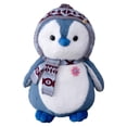 thumbnail image 1 of Blue27cmLindo pingüino de peluche de juguete 20-37cm Muñeca de pareja de dibujos animados de peluche con sombrero y bufanda suave, 1 of 5