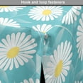 thumbnail image 4 of Daisy Dog Crate Cover, Repetitive Spring Season Themed Pattern of Scattered Flourishing Flowers, Easy to Use Pet Kennel Cover Small Dogs Puppies Kittens, 7 Sizes, Pale Blue and Mustard, by Ambesonne, 4 of 6